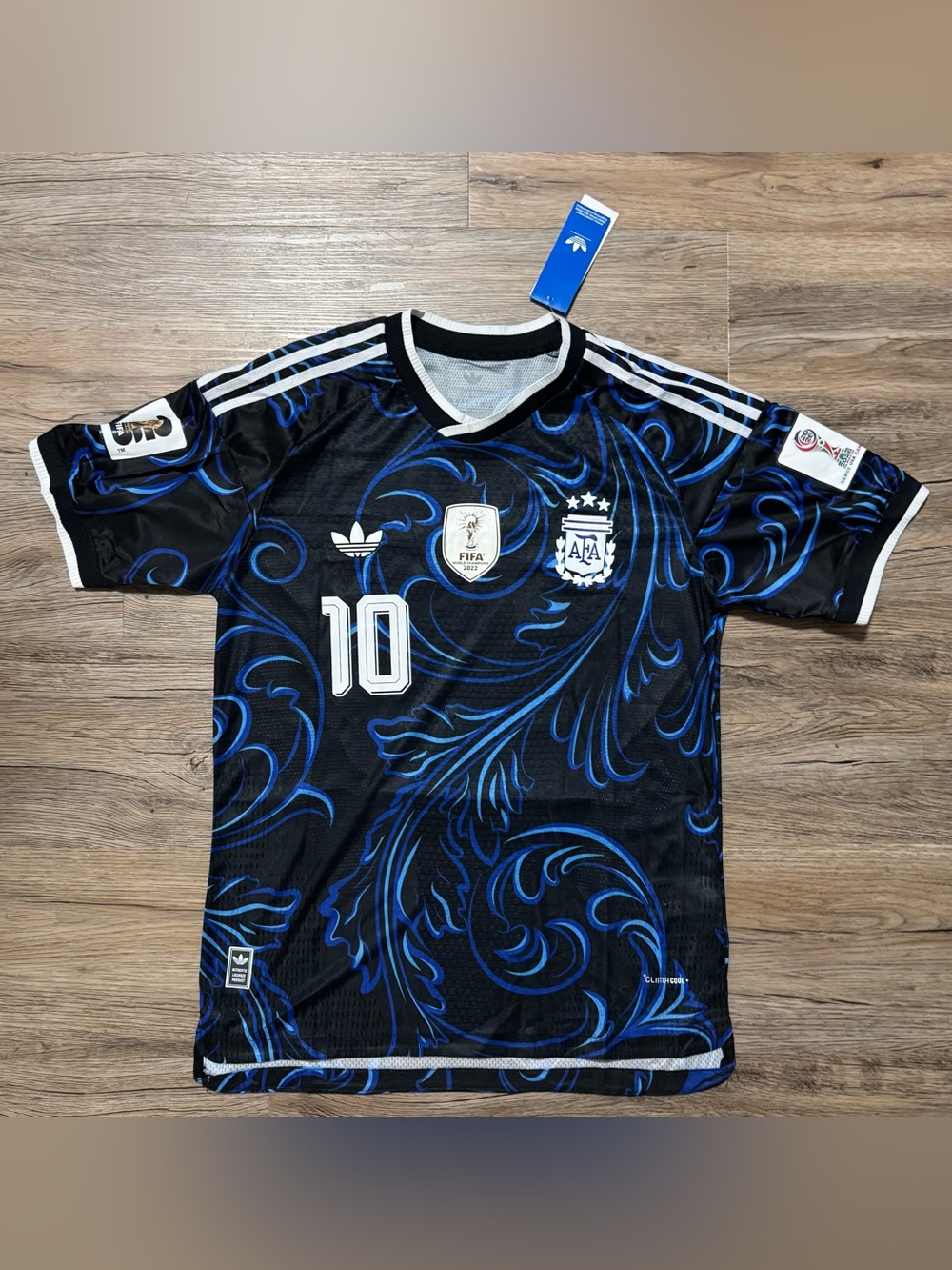 FIFA 2026 World Cup Argentina Messi #10 Away Jersey - Large, Player Edition